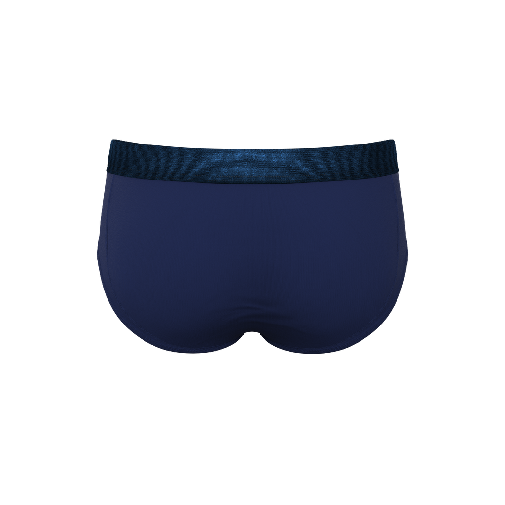 The Navy Jones | Tonal Navy Ball Hammock® Pouch Underwear Briefs - Shinesty