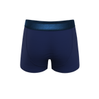 The Navy Jones | Tonal Navy Ball Hammock® Pouch Trunks Underwear - Shinesty