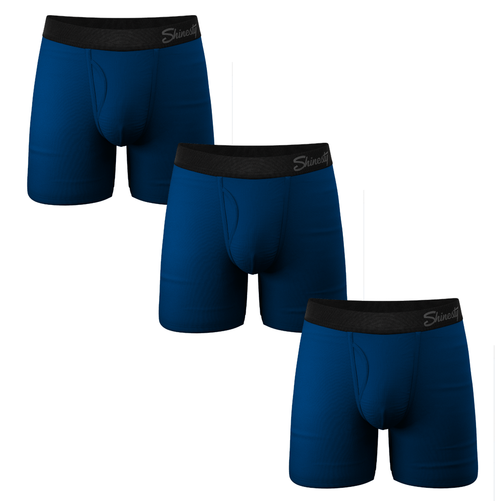 The Navy Nads | Ball Hammock® Pouch Underwear With Fly 3 Pack - Shinesty