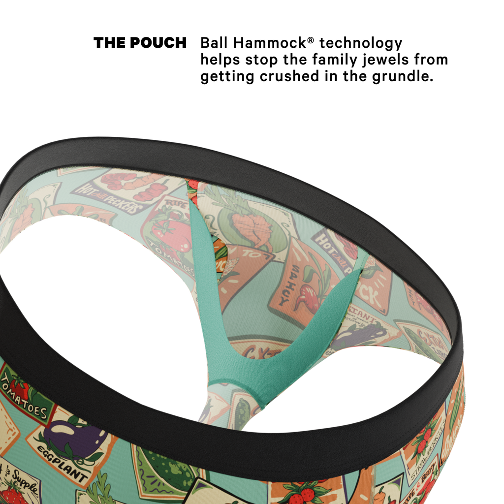 The Need For Seed | Seed Packet Ball Hammock® Pouch Underwear Briefs - Shinesty