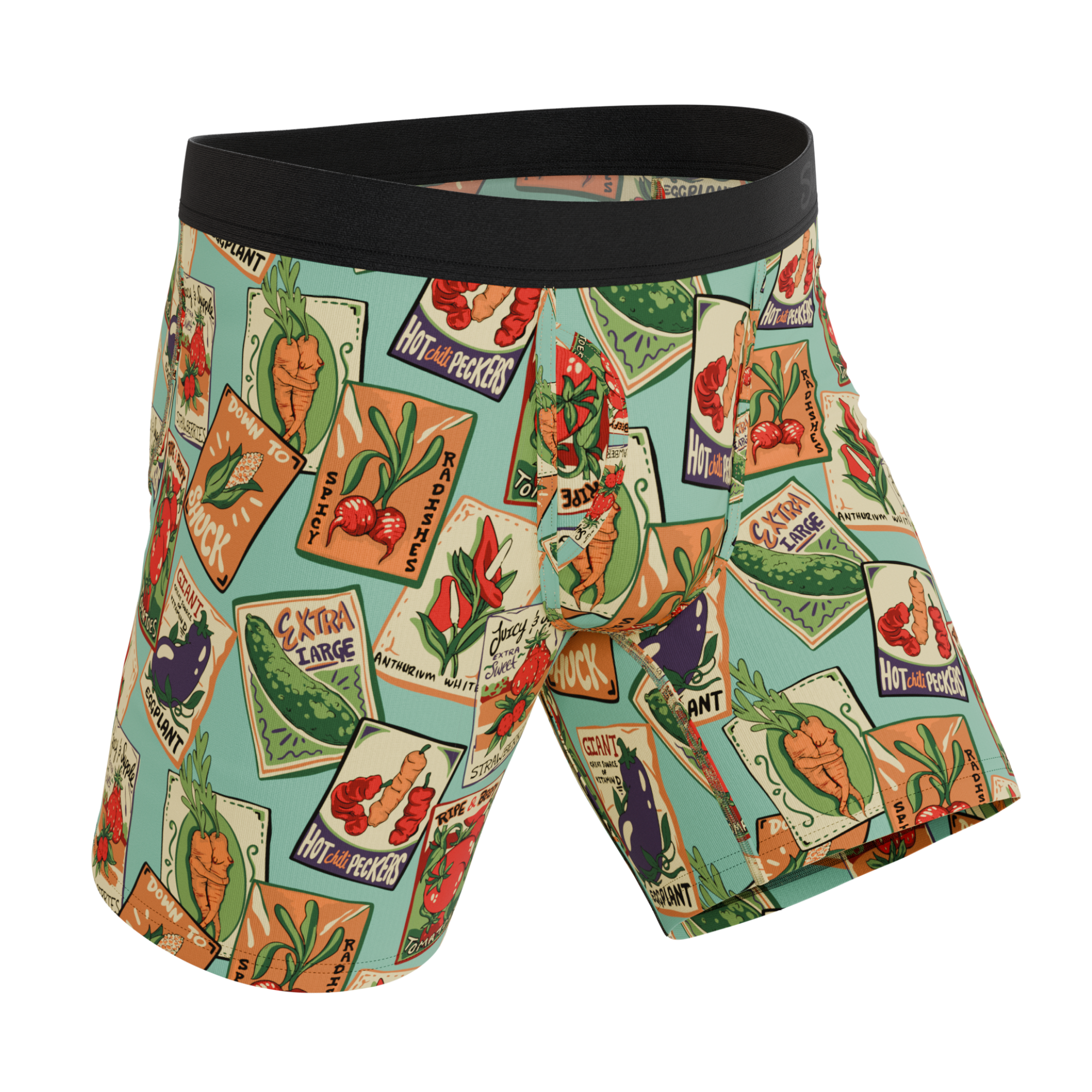 The Need For Seed | Seed Packet Ball Hammock® Boxer - Long Leg - Shinesty