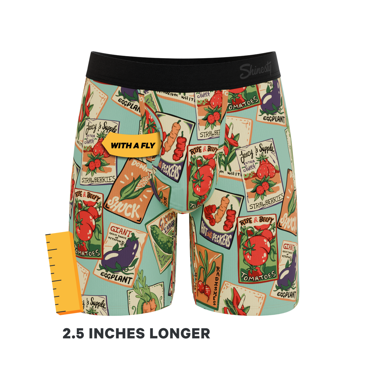The Need For Seed | Seed Packet Ball Hammock® Boxer - Long Leg - Shinesty