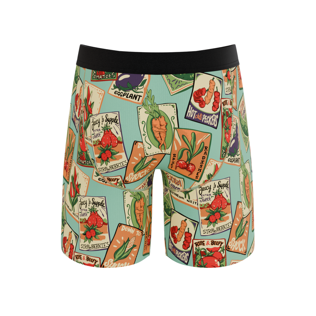 The Need For Seed | Seed Packet Ball Hammock® Boxer - Long Leg - Shinesty