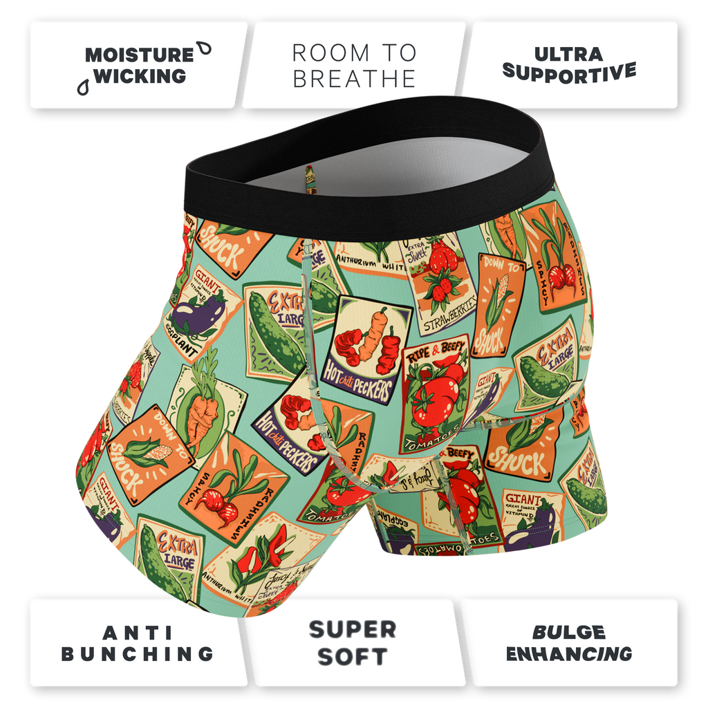 The Need For Seed | Seed Packet Ball Hammock® Pouch Underwear - Shinesty