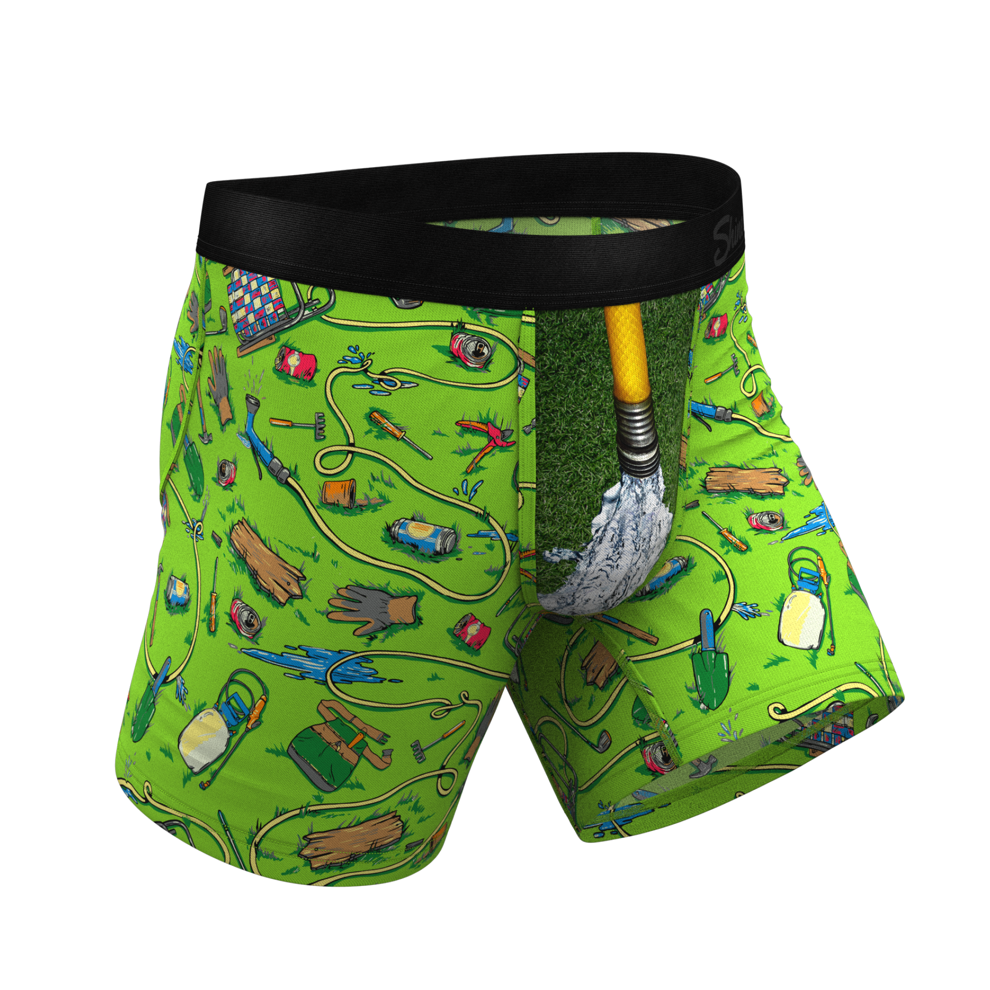 The Nice Piece Of Grass | Gardening Hose Ball Hammock® Pouch Underwear - Shinesty