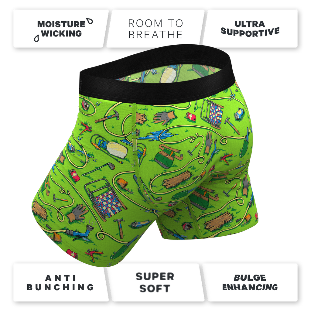 The Nice Piece Of Grass | Gardening Hose Ball Hammock® Pouch Underwear - Shinesty