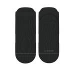 The Night Op | Plain Black Heel Hammock™ Ankle Socks - Shinesty