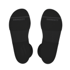 The Night Op | Plain Black Heel Hammock™ Crew Socks - Shinesty