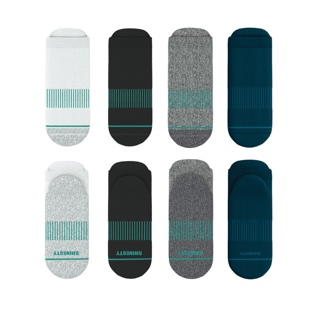 The Normal Dude | Heel Hammock™ Ankle Socks 12 Pack - Shinesty
