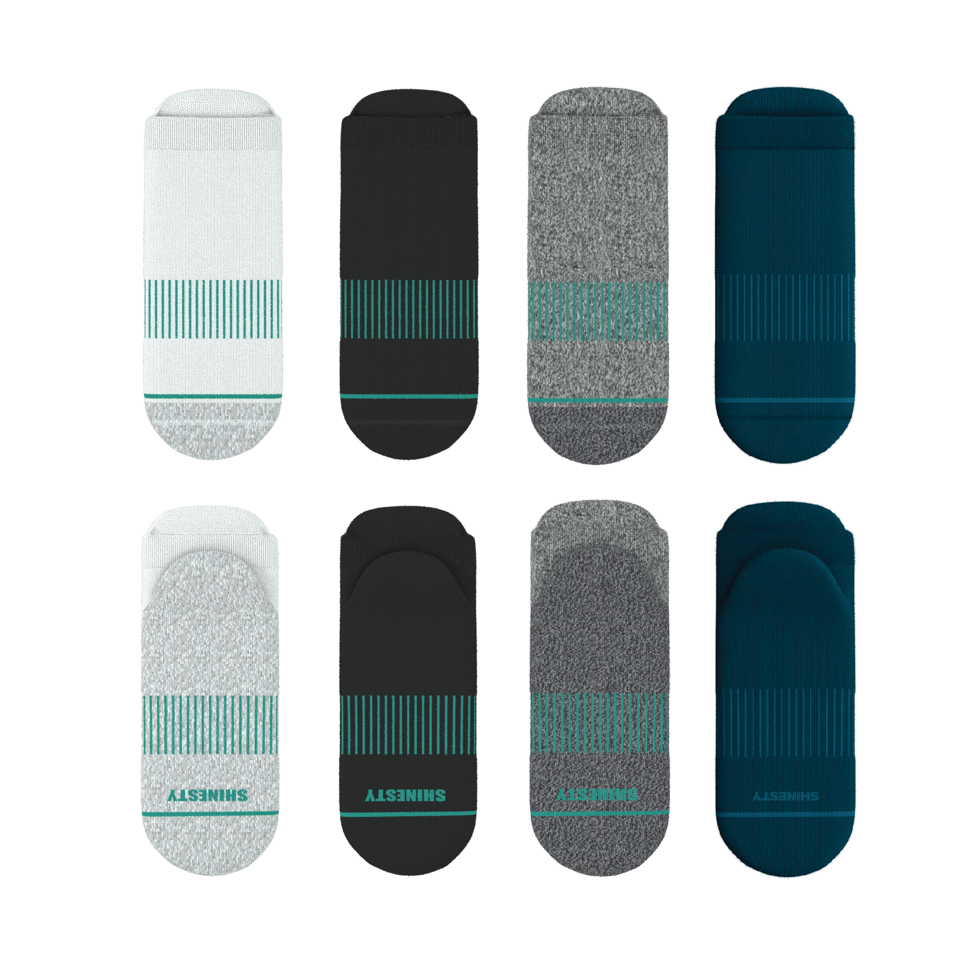 The Normal Dude | Heel Hammock™ Ankle Socks 12 Pack - Shinesty
