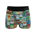The North Pole Postage | Christmas Stamps Ball Hammock® Pouch Trunks Underwear - Shinesty