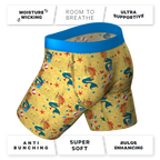 The Nudie Beach | Beach Ball Hammock® Boxer - Long Leg - Shinesty