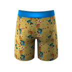 The Nudie Beach | Beach Ball Hammock® Boxer - Long Leg - Shinesty