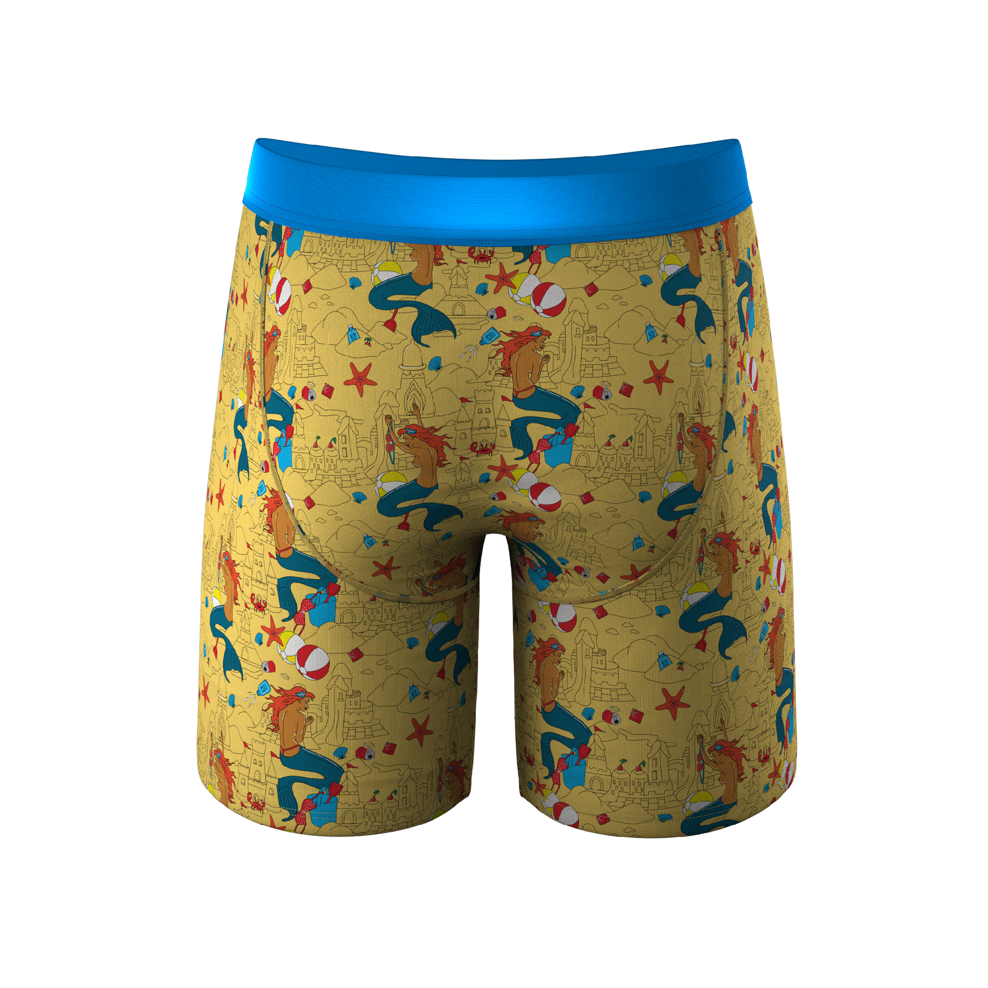 The Nudie Beach | Beach Ball Hammock® Boxer - Long Leg - Shinesty