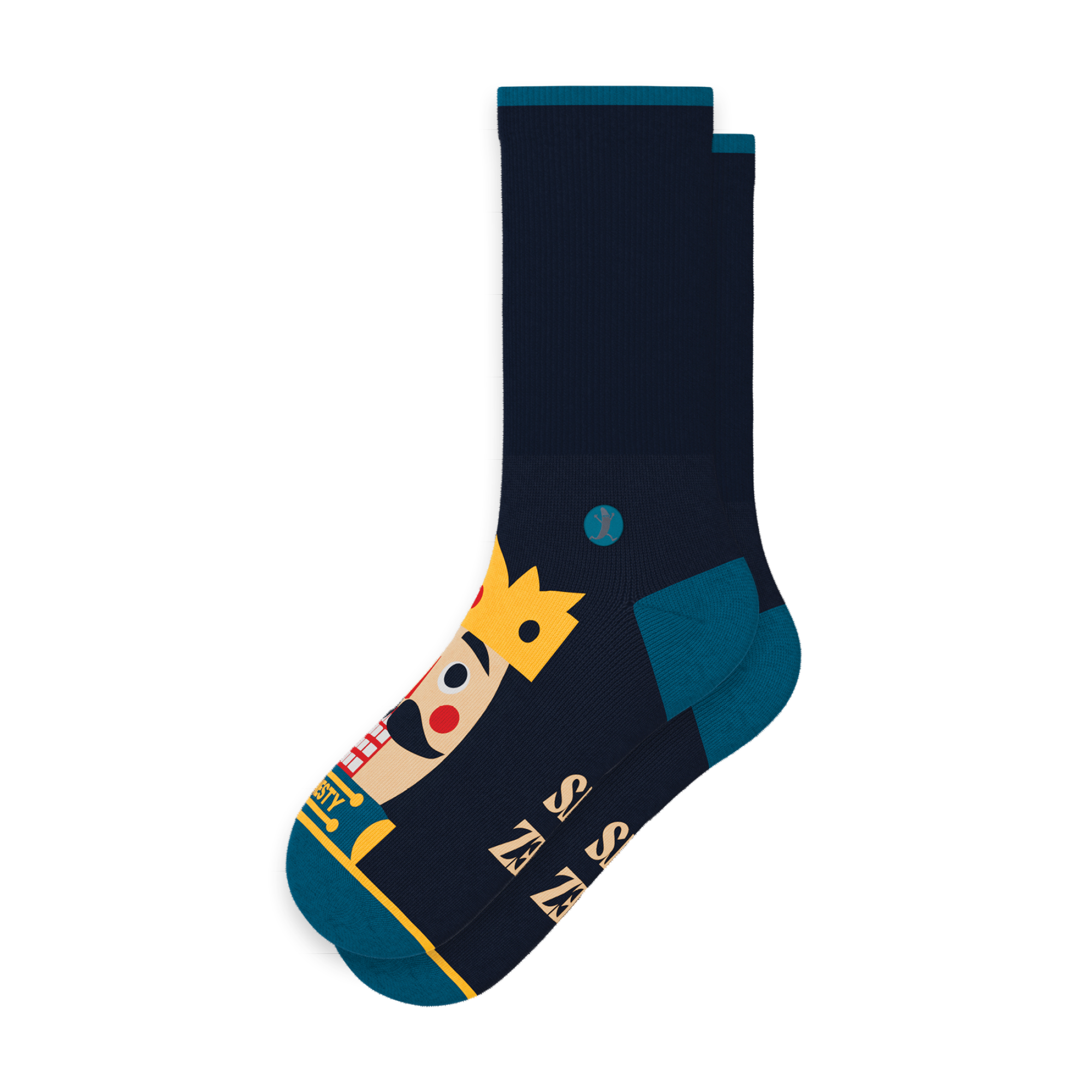 The Nut King | Nutcracker Heel Hammock™ Crew Socks - Shinesty