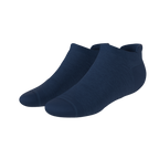 The Ocean Blue | Chambray Heather Heel Hammock™ Ankle Socks - Shinesty