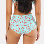 The Peppermint Pimp Canes | Candy Cane Women’s Seamless Boyshort - Shinesty
