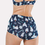 The Big Blizzard | Naughty Snowmen Modal Boyshort Underwear - Shinesty