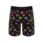 The Fold Fashioned | Origami Ball Hammock® Boxer - Long Leg - Shinesty