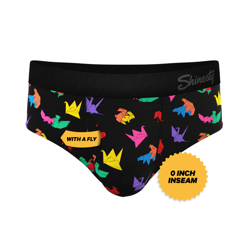 The Fold Fashioned | Origami Ball Hammock® Pouch Underwear Briefs - Shinesty
