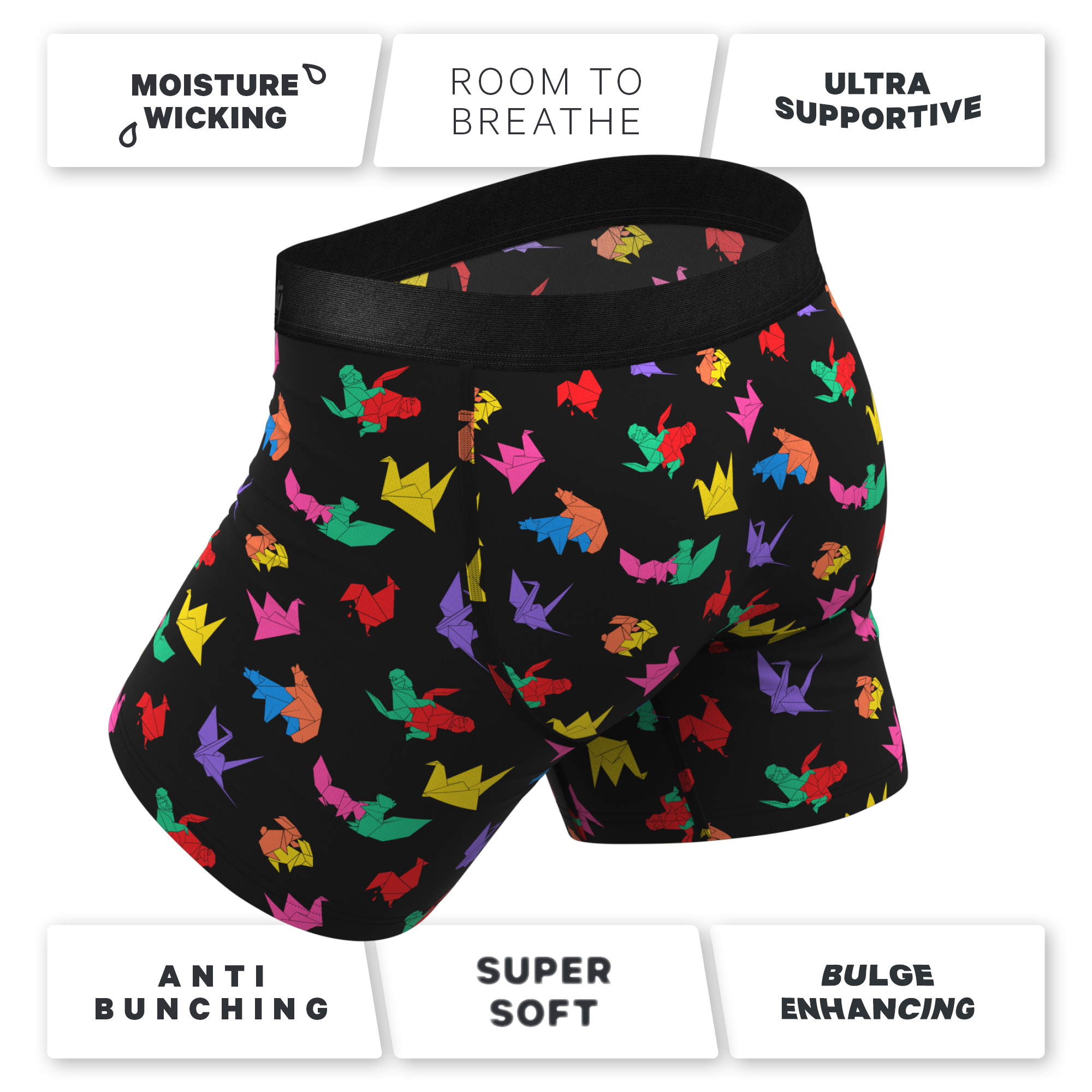 The Fold Fashioned | Origami Ball Hammock® Pouch Underwear - Shinesty