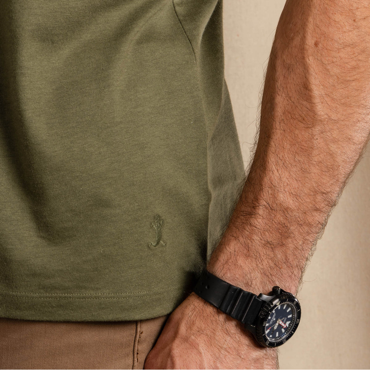 The Manzanilla | Olive Everyman™ Pocket T Shirt - Shinesty