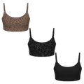 The One Of Each | Women's Boob Hammock™ Bralette 3 Pack - Shinesty