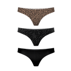 The One Of Each | Women's Thong Underwear 3 Pack - Shinesty