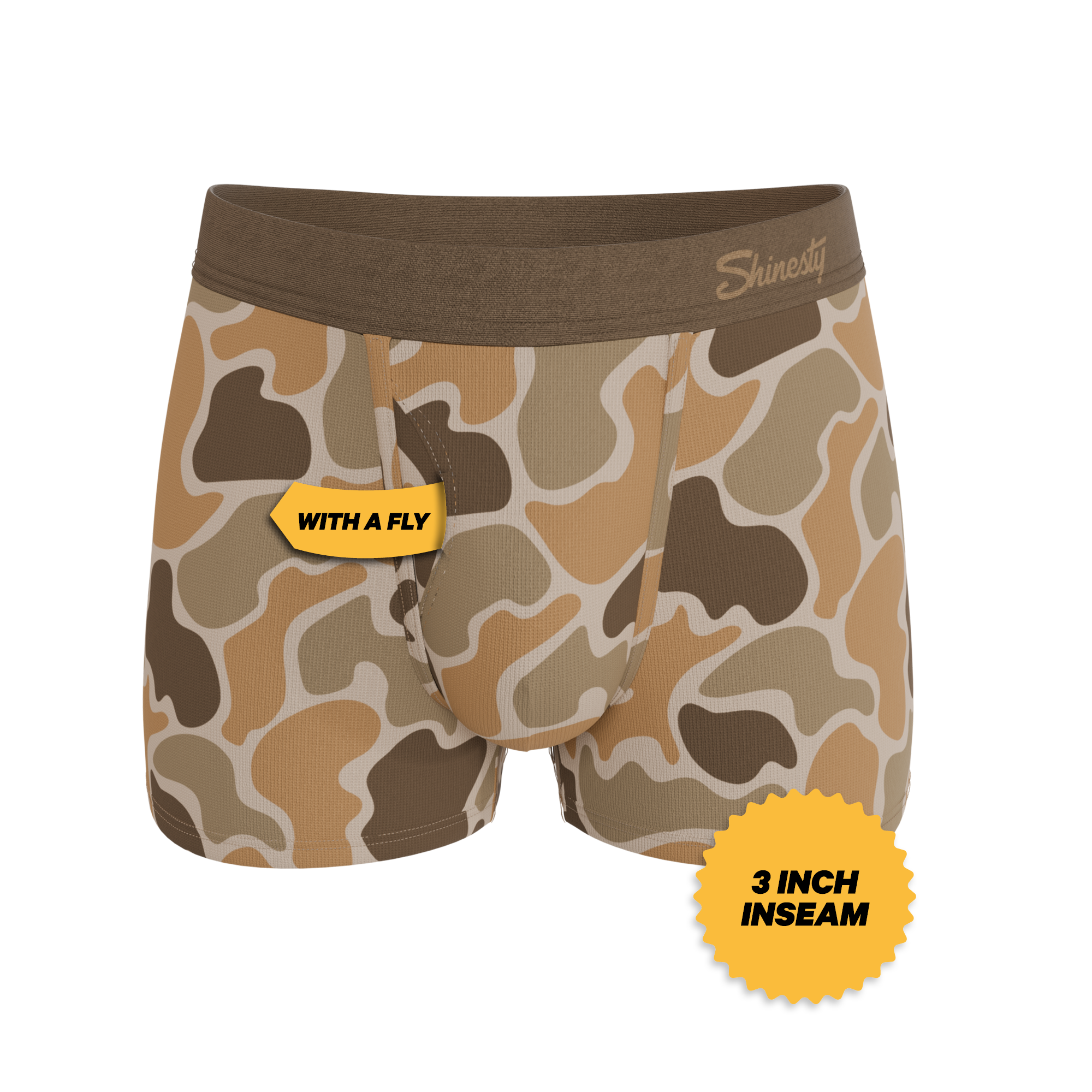 The Out Of Sight | Light Duck Camo Ball Hammock® Pouch Trunks Underwear - Shinesty