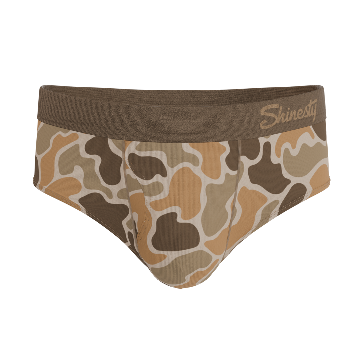 The Out Of Sight | Light Duck Camo Ball Hammock® Pouch Underwear Briefs - Shinesty