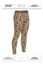 The Out Of Sight | Light Duck Camo Ball Hammock® Long Johns - Shinesty