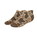 The Out Of Sight | Light Duck Camo Heel Hammock™ Ankle Socks - Shinesty