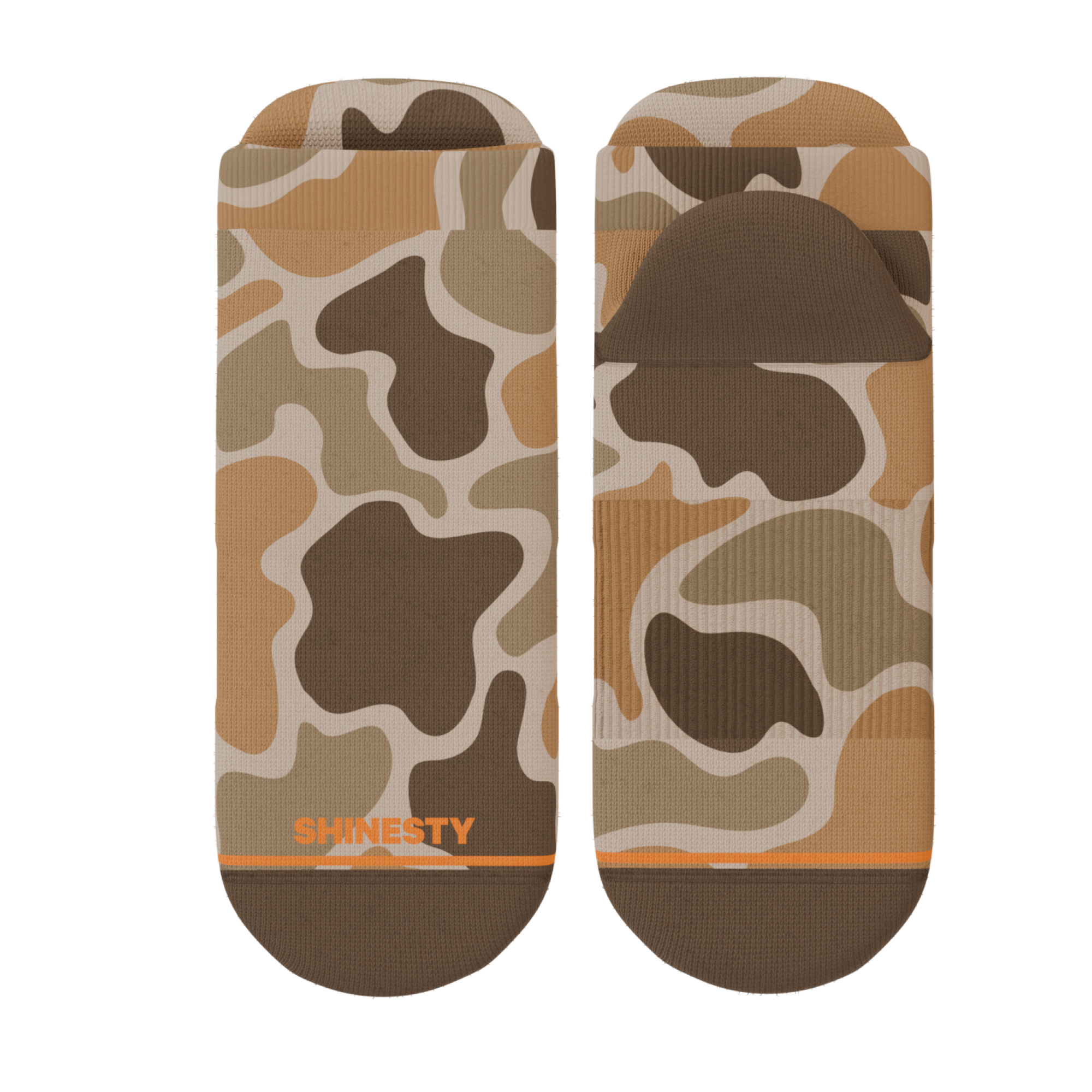 The Out Of Sight | Light Duck Camo Heel Hammock™ Ankle Socks - Shinesty