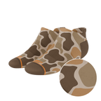 The Out Of Sight | Light Duck Camo Heel Hammock™ Ankle Socks - Shinesty