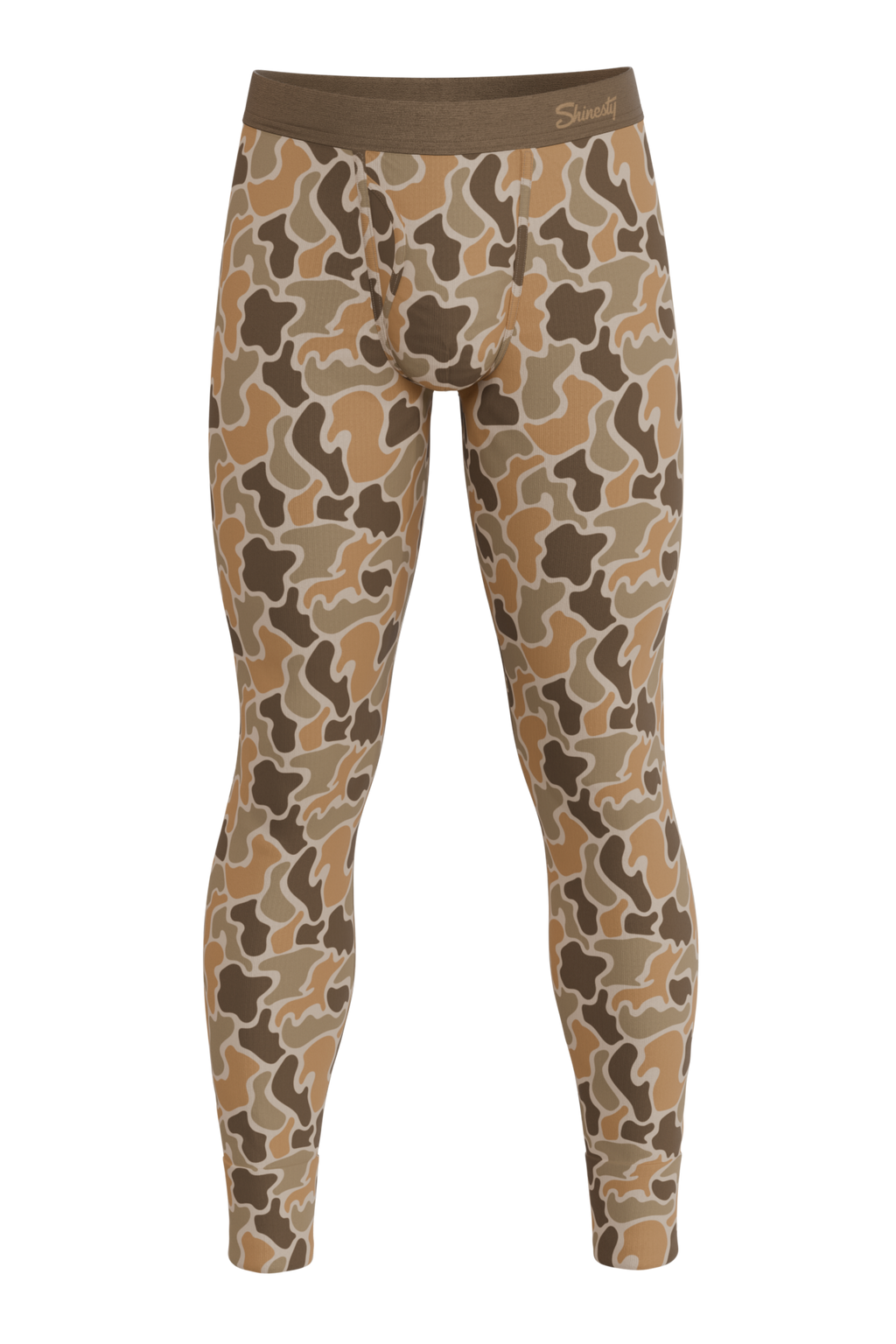 The Out Of Sight | Light Duck Camo Ball Hammock® Long Johns - Shinesty