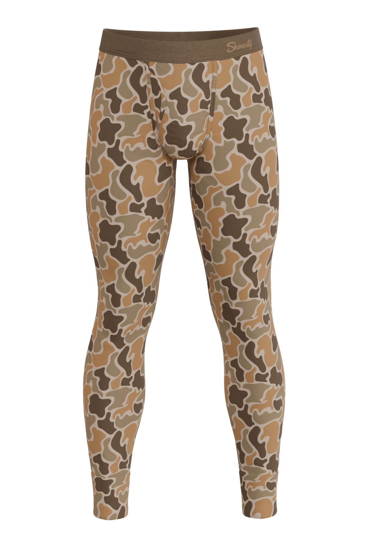 The Out Of Sight | Light Duck Camo Ball Hammock® Long Johns - Shinesty