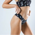 The Bare Back Bones | Halloween Skeletons Seamless Thong - Shinesty