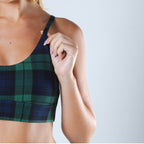 The Black Watch | Tartan Plaid Boob Hammock™ Scoop Bralette - Shinesty