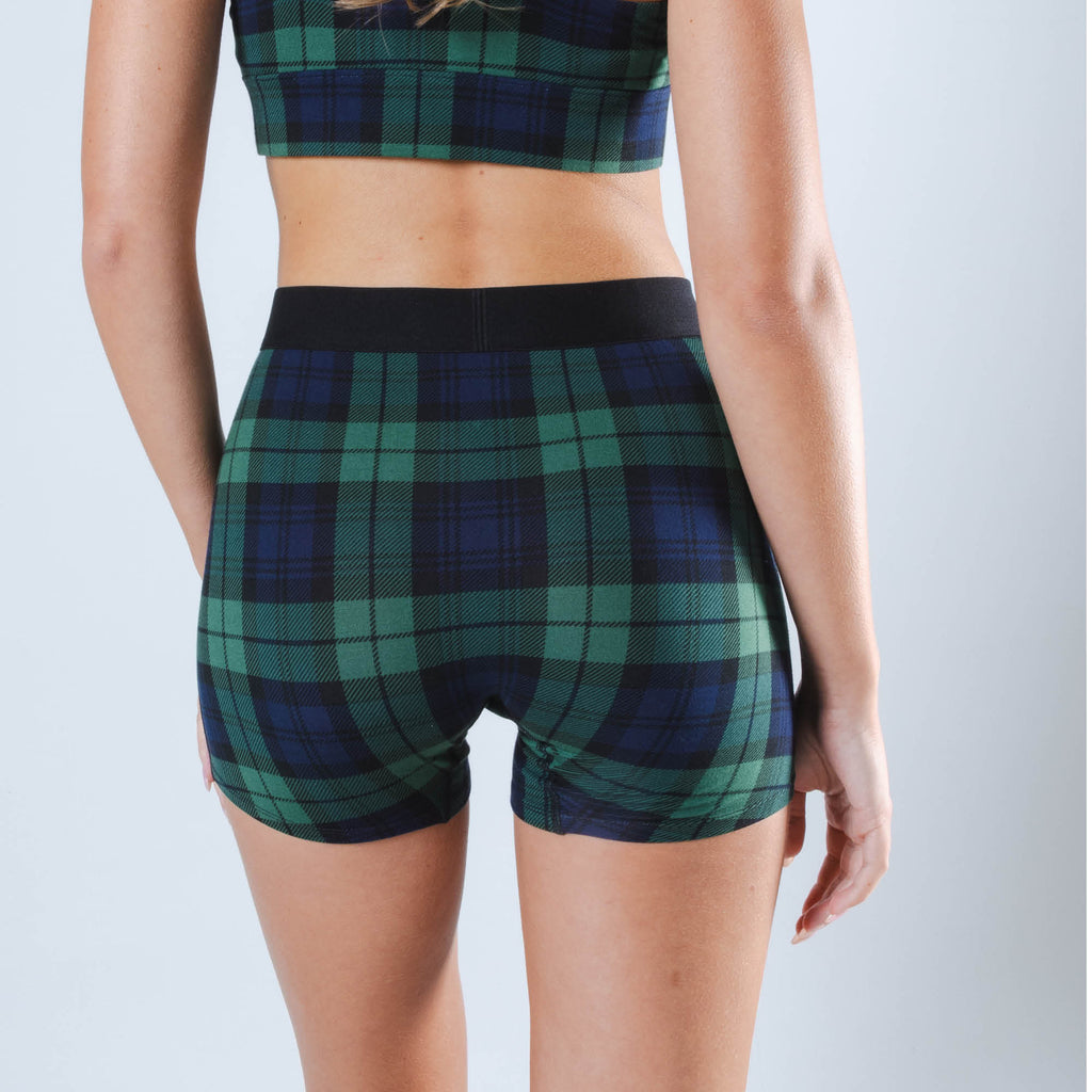 The Black Watch | Tartan Plaid Women’s Boxers - Shinesty