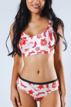 The Santa Slays | Christmas Toile Cheeky Underwear - Shinesty