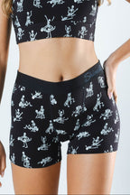 The Bare Back Bones | Glow in the Dark Skeletons Women’s Boxers - Shinesty