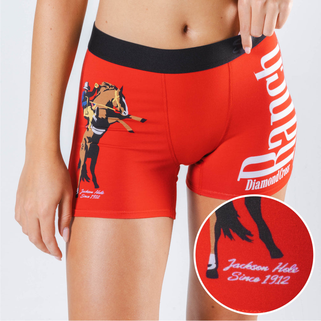 The Queen Of Wyoming | Red Horse Shinesty x Diamond Cross Ranch Women’s Boxers - Shinesty
