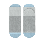 The Pacific Blue | Tri Color Block Heel Hammock™ Ankle Socks - Shinesty