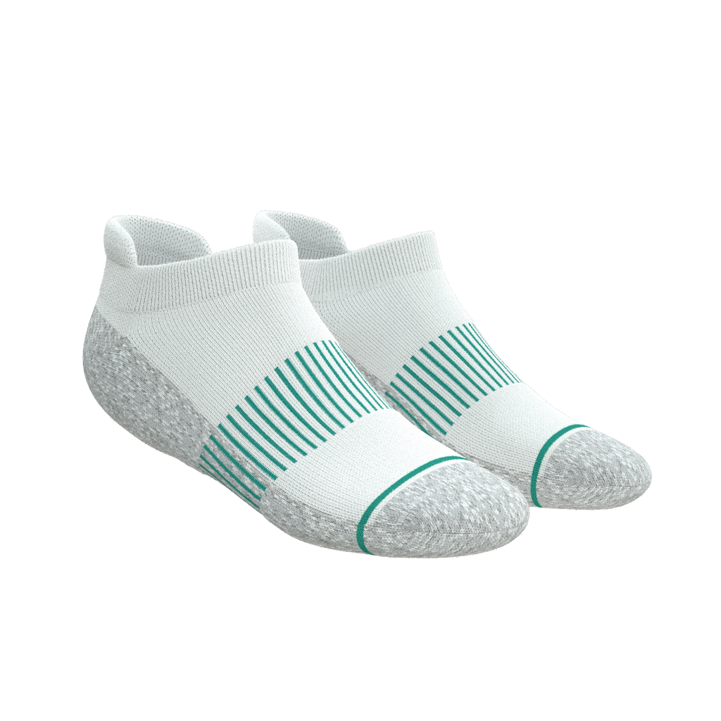 Versatile Solids Mix Pack | Blue Tri Color Block and Solids Heel Hammock™ Ankle Socks 3 Pack - Shinesty