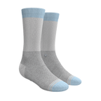 Versatile Solids Mix Pack | Blue Tri Color Block and Solids Heel Hammock™ Crew Socks 3 Pack - Shinesty