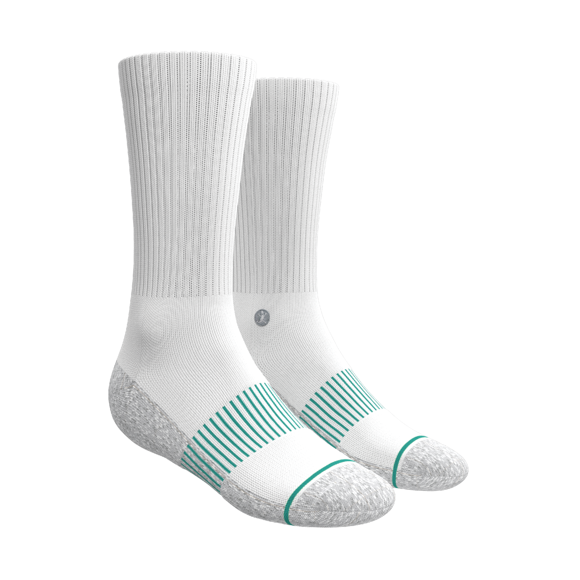 Versatile Solids Mix Pack | Blue Tri Color Block and Solids Heel Hammock™ Crew Socks 3 Pack - Shinesty