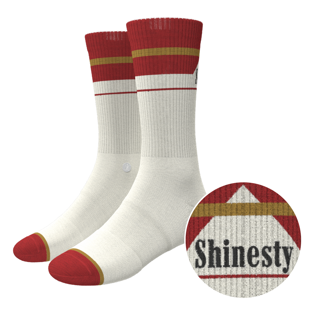 The Pack A Day | Cigarette Heel Hammock™ Crew Socks - Shinesty