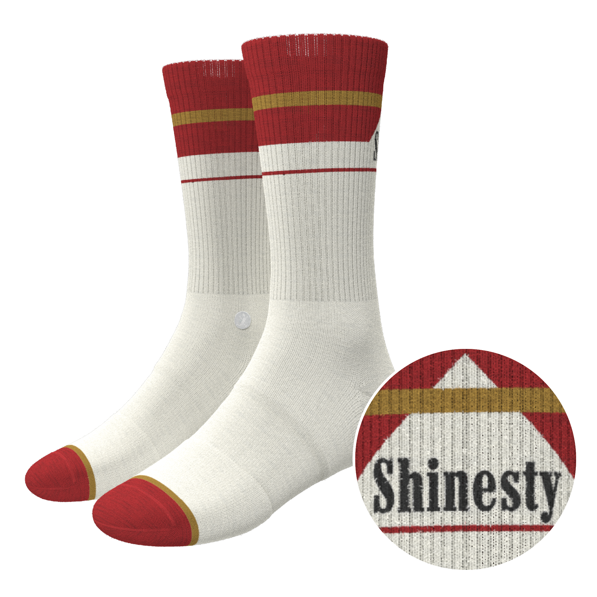 The Pack A Day | Cigarette Heel Hammock™ Crew Socks - Shinesty