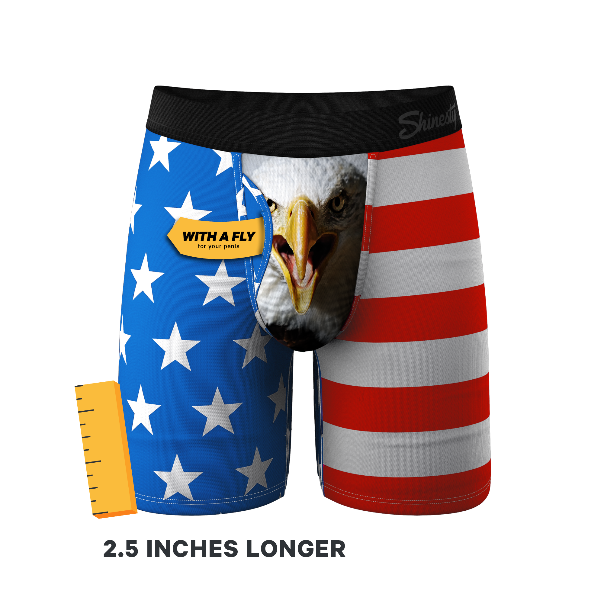 The Panty Dropper | Long Leg Ball Hammock® Pouch Boxers With Fly 3 Pack - Shinesty