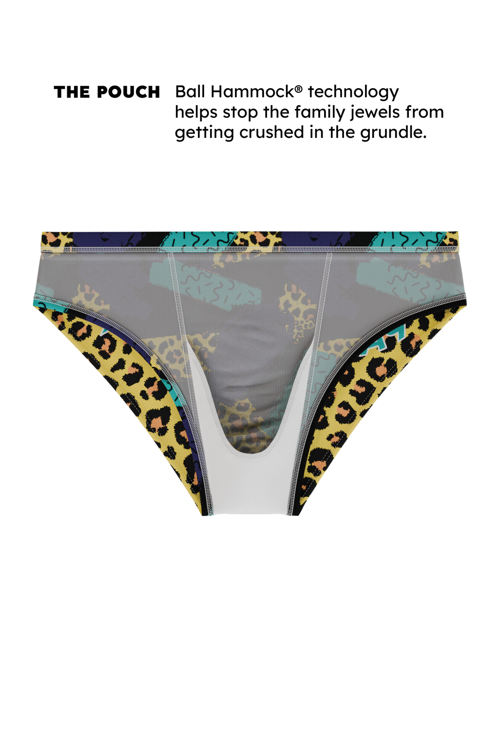 The Panty Dropper | Cheetah Ball Hammock® Pouch Swim Brief - Shinesty